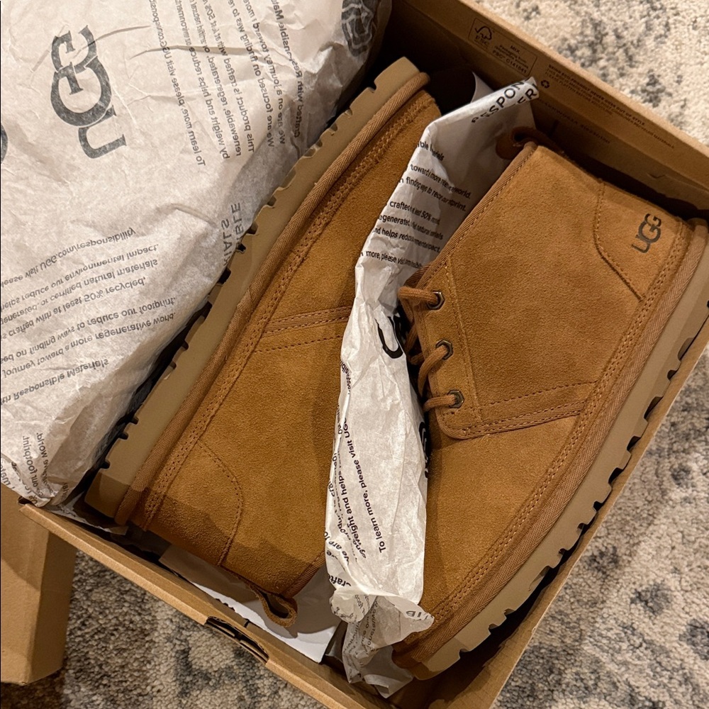 UGG Chestnut Ankle Boots Neumel women’s - Picture 5 of 8